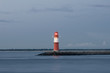 Lighthouse at dusk Lighthouse at dusk