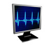 Monitor with heart frequency