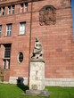 Homer am Kollegiengebäude in Freiburg im Breisgau Homer am Kollegiengebäude in Freiburg im Breisgau