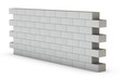 Wall on White