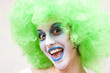 spooky female clown