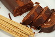 Photo: tasty chocolate roll cake tasty chocolate roll cake