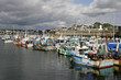 Concarneau, Hafen in der Alstadt, Bretagne