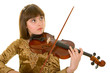 girl with violin