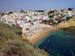 Praia do Carvoeiro no Algarve Praia do Carvoeiro no Algarve