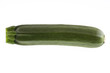 zucchini on white background