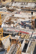 Workers on a building site - construction site