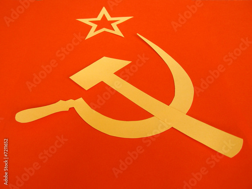 ussr communist flag. Communism: hammer sickle communist CCCP USSR flag © c #7211652. Communism: hammer sickle communist CCCP USSR flag