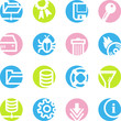 spring circle server icons