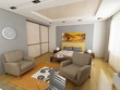 Modern interior. 3D render Modern interior. 3D render