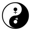 Ying&Yang Male&Female Symbol