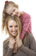 Happy Mother and Daughter