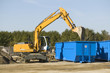 demolition bulldozer