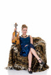 Attractive violinist Attractive violinist