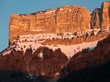 coucher de soleil sur le Mont granier