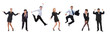 happy business people