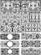 vintage border textures