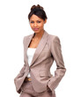 Confident african american business woman