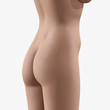 back young beautiful woman