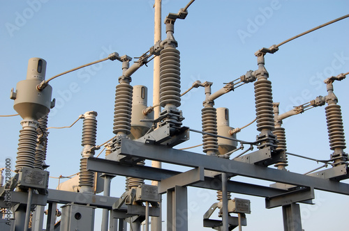 Photo: powerplant swtichyard powerplant swtichyard