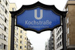 Underground station Checkpoint Charlie Berlin, Germany  .