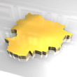  	3d flag map of andorra