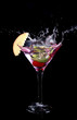 Martini splash 1 Martini splash 1