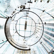 MODERN GLASS AND SPIRAL STAIRCASE MODERN GLASS AND SPIRAL STAIRCASE