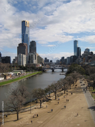Photo: melbourne riverscape 2 melbourne riverscape 2