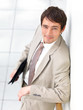 Confident young businessman