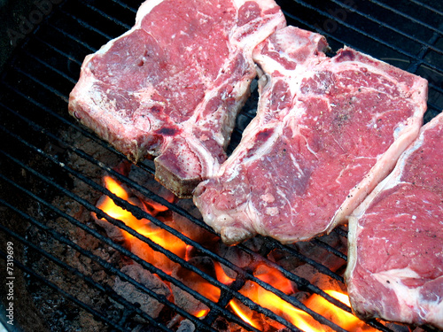 Photo: T-Bone on the Grill T-Bone on the Grill