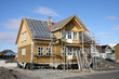 House under construction House under construction