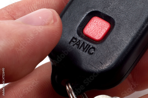 Photo: Key-chain panic button for car Key-chain panic button for car