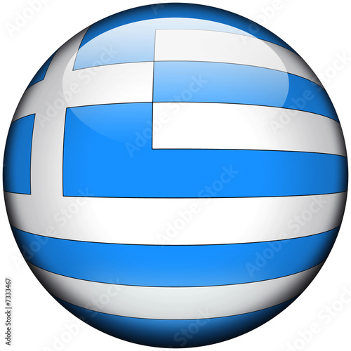 Drapeau Grece 3D