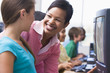 Elementary school computer class