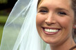 Happy bride smile