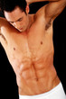 strong and muscular man