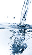 Crystal-clear flowing water Crystal-clear flowing water