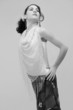 Portrait of young passionate hispanic dancer