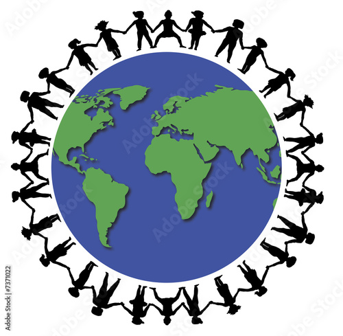 Hands Around the World 1