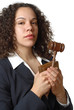 Proud young lawyer