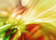 Illustration: glowing yellow and red streaks glowing yellow and red streaks