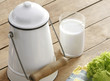 Glass of fresh milk Glass of fresh milk