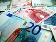 euro banknotes