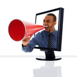 Monitor Megaphone Monitor Megaphone