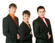 portrait of confident, handsome men portrait of confident, handsome men