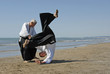 Foto: aikido sur la plage aikido sur la plage