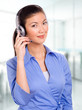 Friendly Asian-Americann Call-Center Representative Friendly Asian-Americann Call-Center Representative