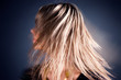 Long hairs in a motion