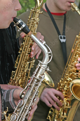 Photo: Saxophonists Saxophonists